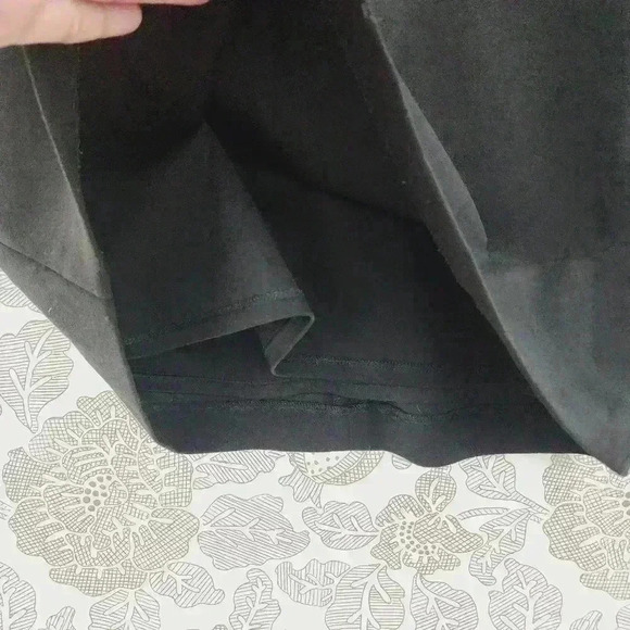 Tahari Arthur S. Levine Flare sleeve V neck Shift Dress Women's 4 black - Picture 3 of 8